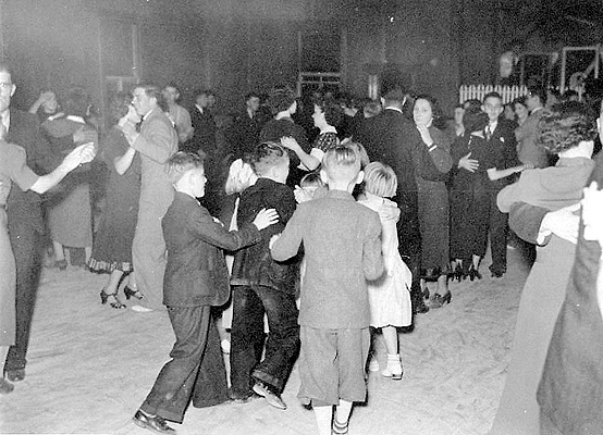 dance hall scene